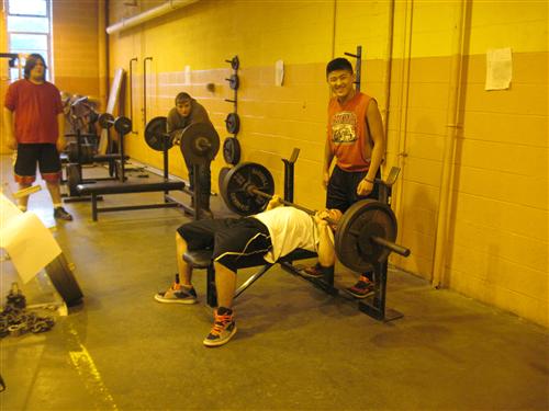 weight room 
