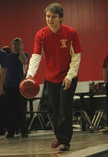 Griffin Strickler bowling 