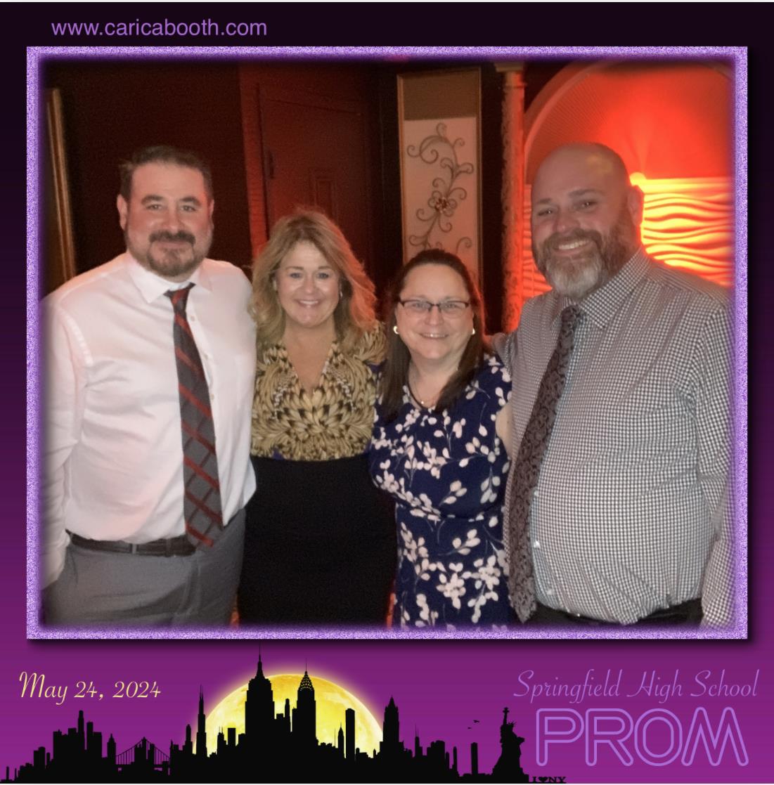 FROM LEFT TO RIGHT:  MR. BURNS, MRS. STARKEY, MRS. WARNER, AND MR. LOVELL